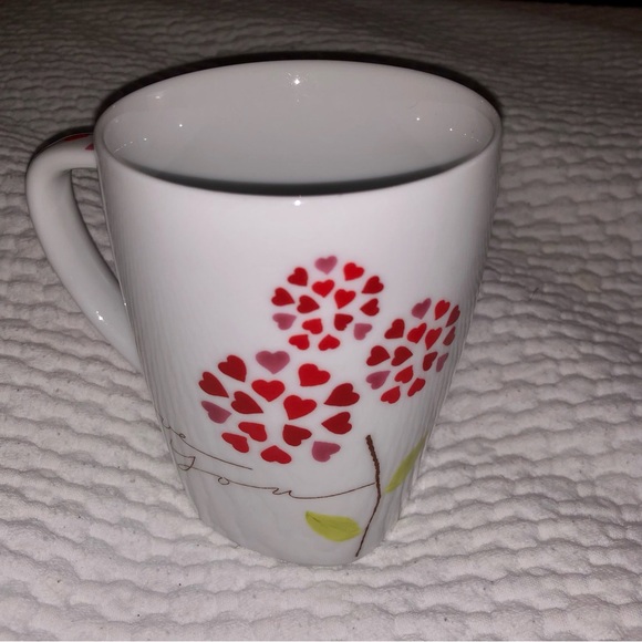 Starbucks Coffee Mug Set - ‘I Love You’ Red and Pink Ceramic Mugs (2pc) - Picture 8 of 14